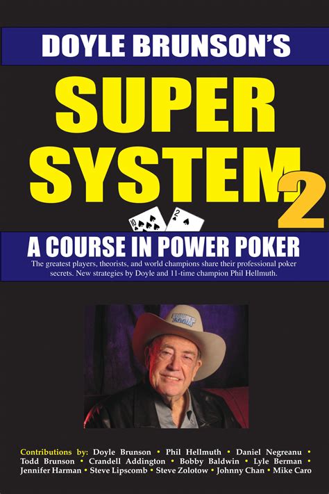doyle brunson super system 2 pdf  This is an entirely simple means to specifically acquire lead by on-line